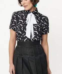 UNIQUE VINTAGE Bats [Black/White] Power Play | TOP