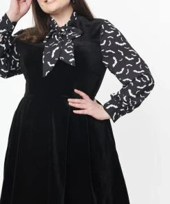 UNIQUE VINTAGE Bats Bat [Black] | VELVET DRESS* -VERA’S EYECANDY Shop unique vintage black bat print she e o dress 9 b056f992 663a 4a8b 8940 736e2fd0b010 700x700