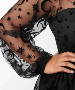 UNIQUE VINTAGE The Moon Moon & Stars | FLARE DRESS` -VERA’S EYECANDY Shop unique vintage moon stars flare dress 7 66fdcb94 afd9 45d4 98ce b23154a0e1d4 700x700