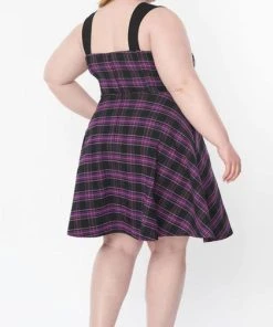 UNIQUE VINTAGE Corporate + Office Wear Purple Plaid | FLARE DRESS* 20 UNIQUE VINTAGE Corporate + Office Wear Purple Plaid | FLARE DRESS* -VERA’S EYECANDY Shop unique vintage purple plaid flare dress 8 5c2dd747 6391 4774 955e a34e207ad60a 700x700
