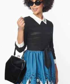 UNIQUE VINTAGE Corporate + Office Wear Sabrina [Black] | SWEATER -VERA’S EYECANDY Shop unique vintage sabrina black sweater 5 f39a8b4b 7450 42b3 a919 94b6e8957b12 700x700