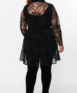 UNIQUE VINTAGE Corporate + Office Wear Spiderweb | SHIRT DRESS & JUMPSUIT SET -VERA’S EYECANDY Shop unique vintage spiderweb shirt dress jumpsuit set 7 799cb036 8df2 4612 9c81 d50d90545fd1 700x700