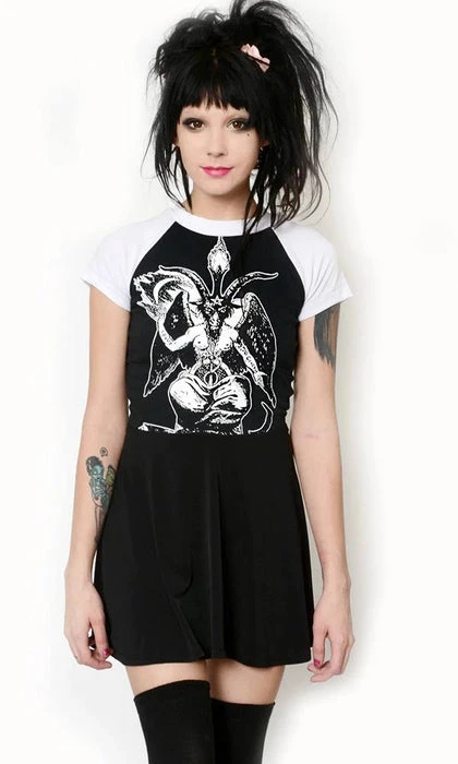 VERA'S EYECANDY Punky Colour Baphomet | BABY DOLL DRESS - Image 7