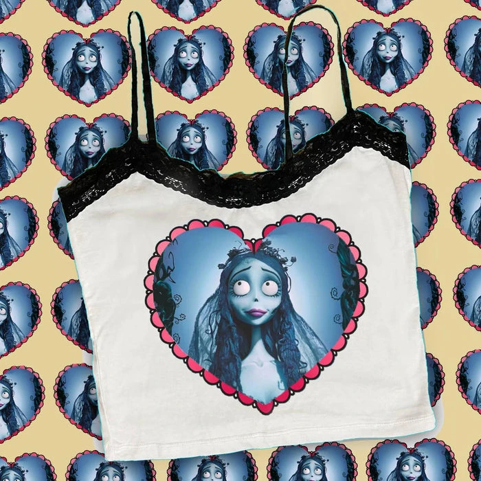 VERA'S EYECANDY Corpse Bride | LACE TOP` 4 VERA'S EYECANDY Corpse Bride | LACE TOP` - Image 2