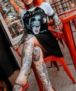 VERA'S EYECANDY Punky Colour Lost Boys | BABY DOLL DRESS`