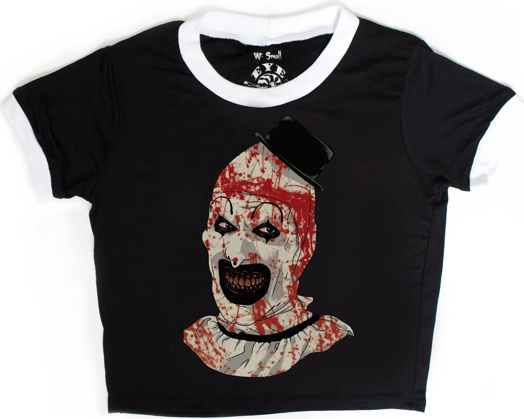 Terrifier | RINGER T-SHIRT` VERA'S EYECANDY Horror Terrifier | RINGER T-SHIRT` -VERA’S EYECANDY Shop veras eyecandy terrifier ringer t shirt 1 77d59136 4d1e 49dc bb5c 52779428b3eb