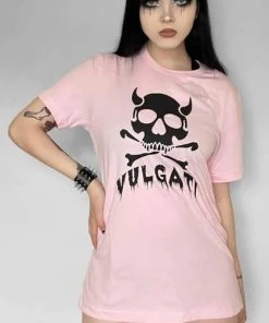 VULGATI Pastel Goth Beast Skull | T-SHIRT